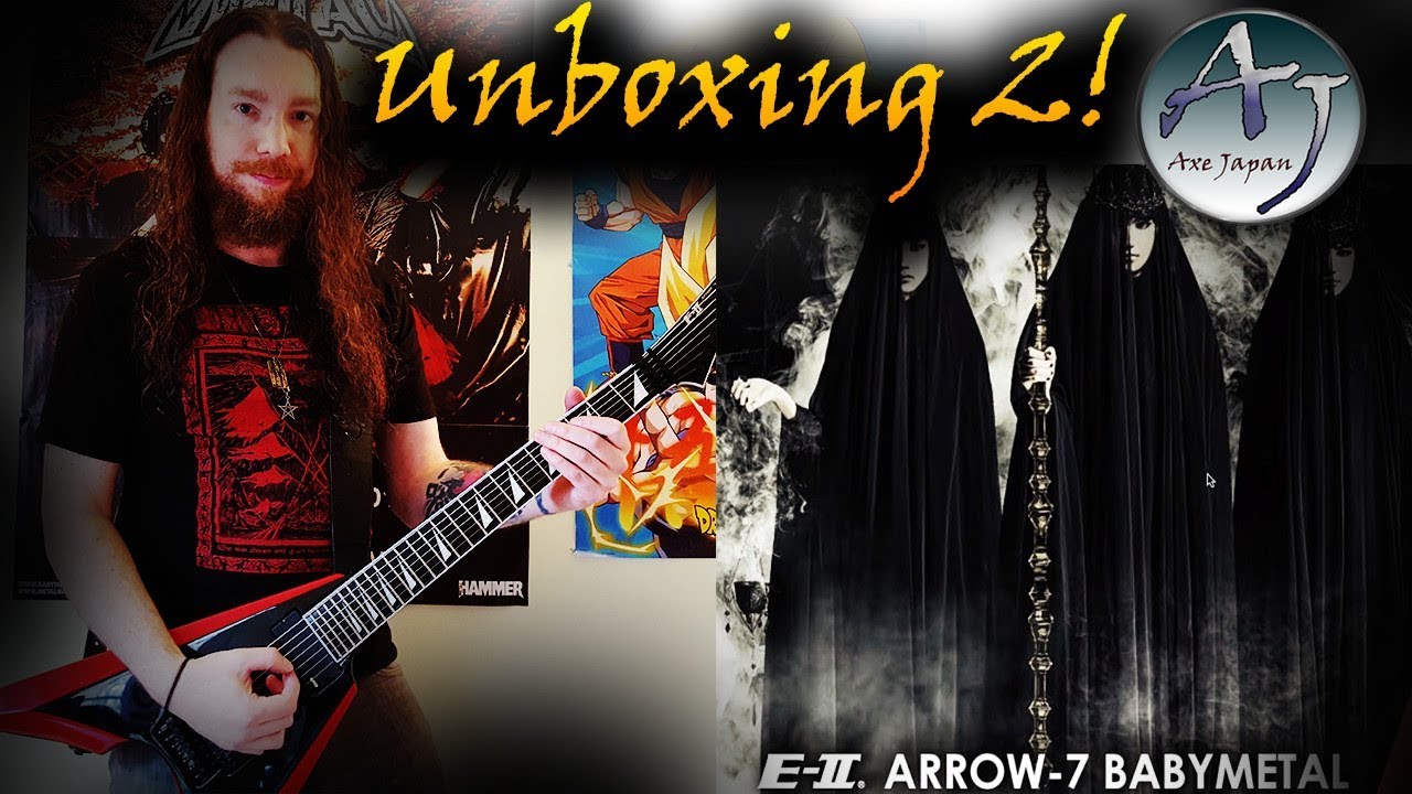 Unboxing 2! ESP EII Arrow-7 Babymetal (FIXED) - YouTube