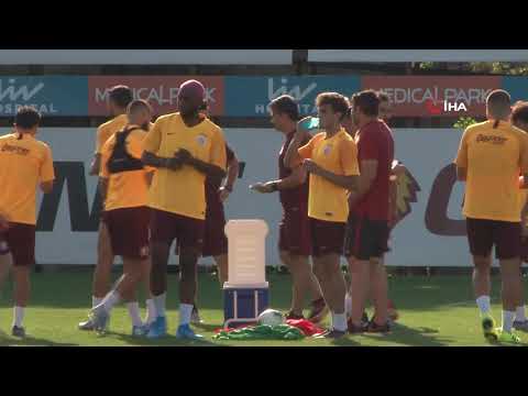 Galatasaray'da neşeli idman