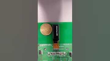 128x32 0.91" PM OLED White | SSD1305 | SPI Interface