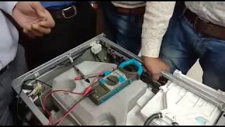Pressure Sensor Test in Washing machine