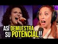 Lucerito cierra bocas cantando la cigarra  vocal coach reaction  analysis