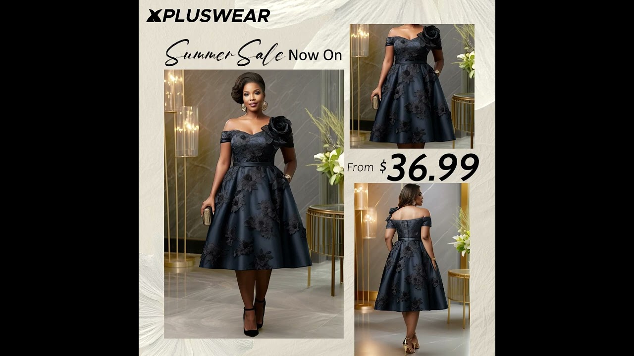 Xpluswear's 3D Floral Collection Revealed✨👗