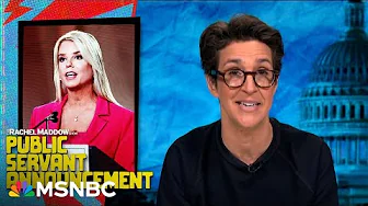 Rachel Maddow on Pam Bondi: Five things to know about Trump