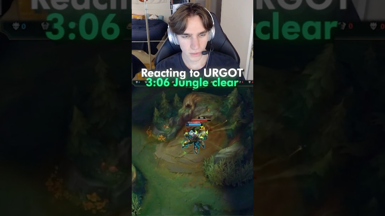 Reacting to urgot 