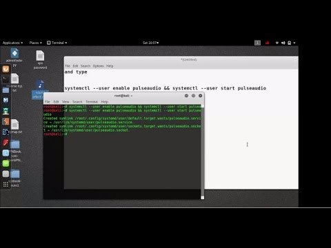 how to fix no sound | audio problem in kali linux 2016.2 root mode
