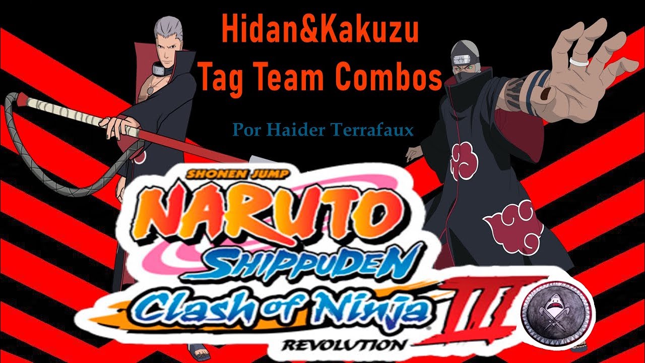 NarutoShippuden Clash Of Ninja Revolution 3 #Hidan & #Kakuzu Tag Team  Combos 