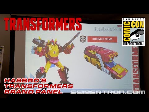 Hasbro's Transformers Brand Panel featuring Power of the Primes and the Last Knight