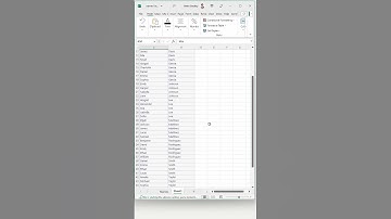 One Keystroke to Jump to Last Filled Row in Excel - No Macro! #shorts
