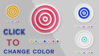 Build Ring Animaion Efffect With Fixed Color Using HTML CSS & JAVASCRIPT ll Coding Scritp
