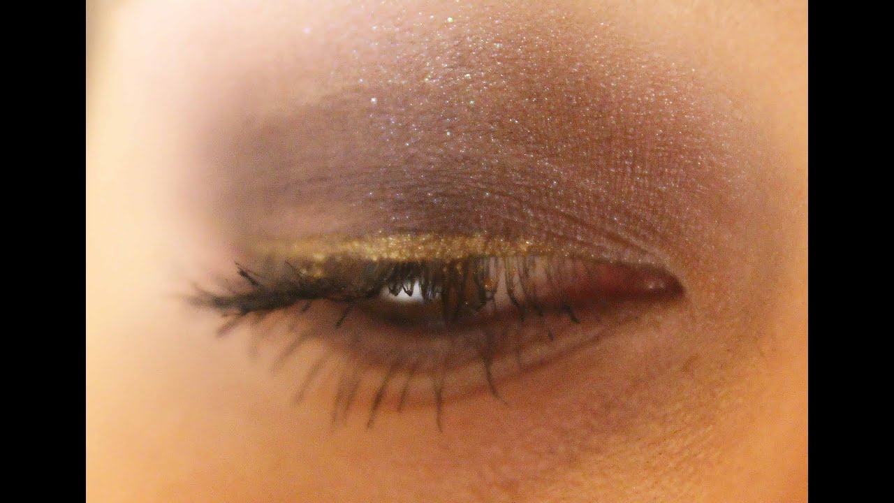 Как научиться краситься? макияж на выпускной 2015, самый простой смоки ...