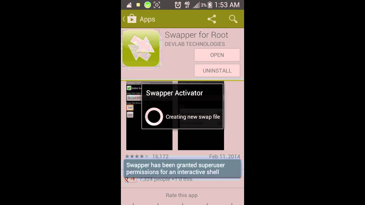 How To Add Swap to Internal Memory on Android - YouTube
