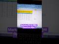 #Ms Excel spreadsheet me marksheet Grade ka Formula kaise nikale#like #subscribe #comment #