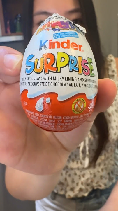 This is banned in the US #shorts #kindersurprise #kinderjoy #canada #chocolate #chocolates #candy