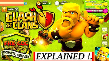 What is COC PRIVATE SERVER ? | Clash Of Clans Private Server - Explained [ Hindi ]