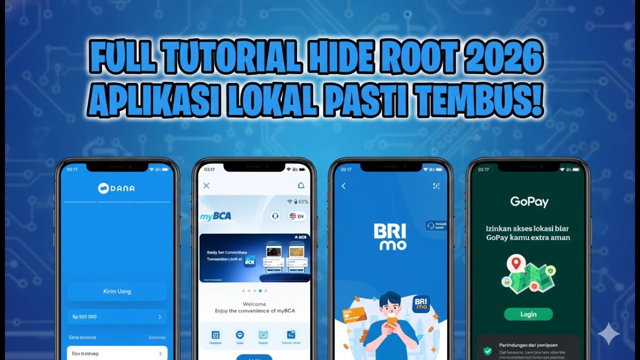 SOLUSI AMPUH! Cara Atasi M-Banking, Dana & Shopee Terdeteksi Root 2026 (Tanpa Unroot)