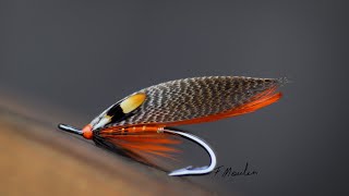 Fly tying a Mallard wings salmon fly by Fabien Moulin