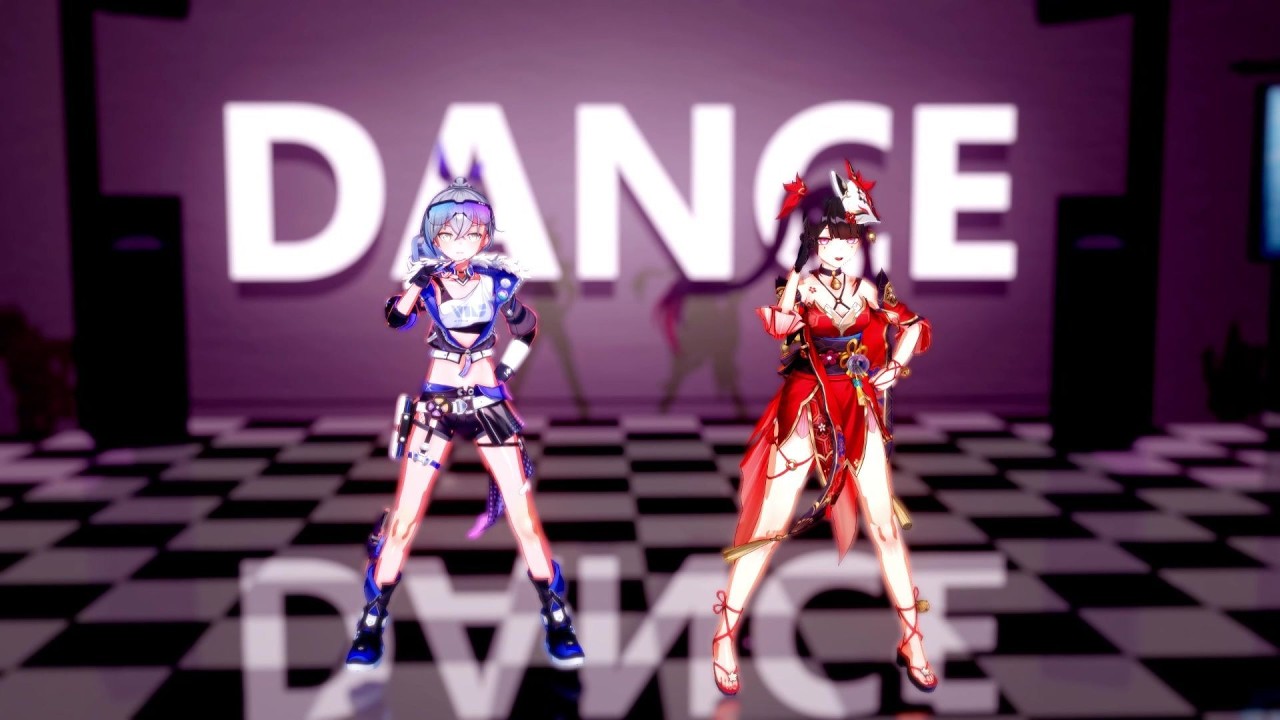 Honkai：Star Rail｜Chatter Chatter｜Sparkle × Silver Wolf #Honkai #StarRail #MMD