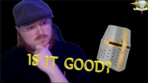 Review! Crusader Great Helm from medieval collectibles!