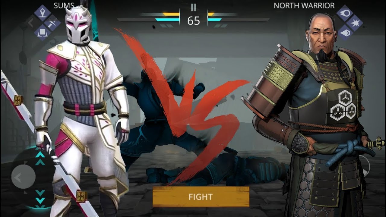 Shadow Fight 3 : Trolling North Warrior With Sakura Set