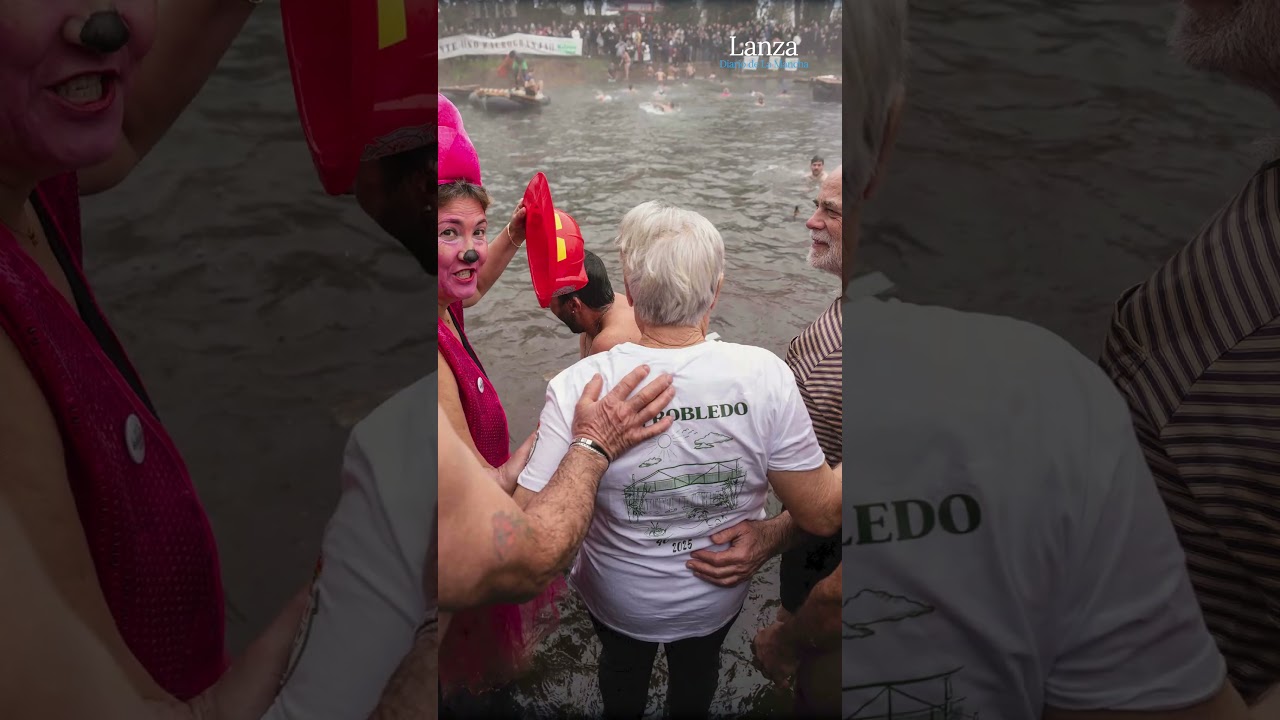 🏊‍♀️Treinta años despidiendo el año bañándose y celebrando que el río Bullaque es un río vivo