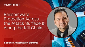 Ransomware Protection Across the Attack Surface & Along the Kill Chain | Security Automation Summit