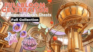 Heaven's Reach New Dungeon: Fullbloom Celebration | All Whimstars Dews & Chests - Infinity Nikki 2.8