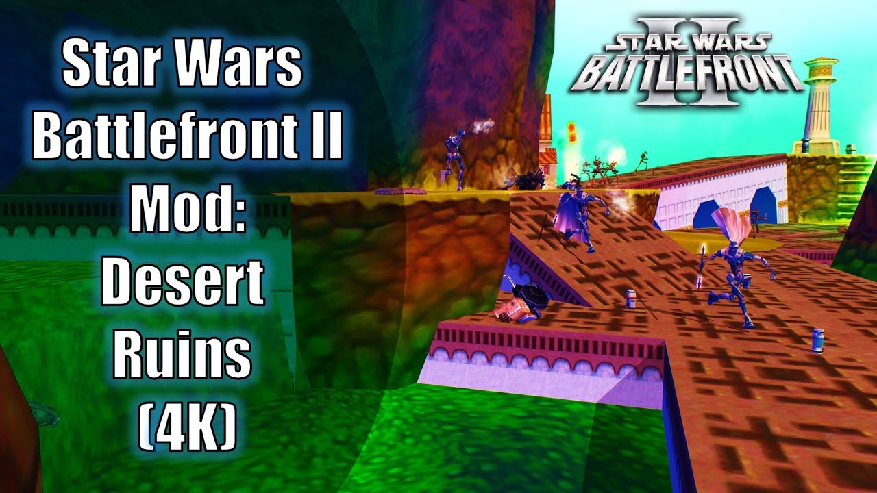 Star Wars Battlefront II Mod: Desert Ruins (4K)