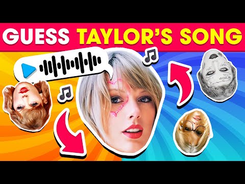 GUESS THE TAYLOR SWIFT SONGS IN REVERSE ⏪🎶🎸Swiftie Test