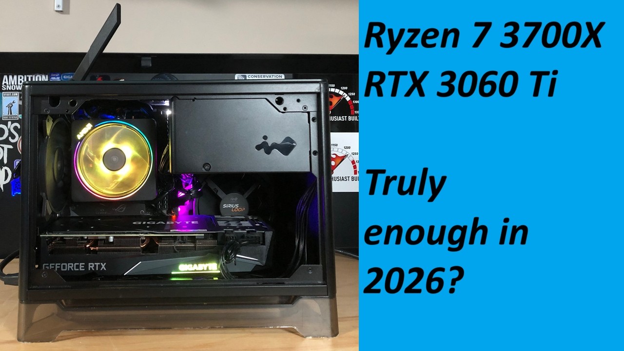 Ryzen 7 3700X & RTX 3060 Ti in 2026! Gaming, Rendering, Encoding