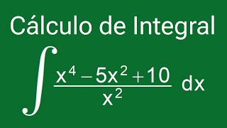 Integral Indefinida com Fração || Matemática