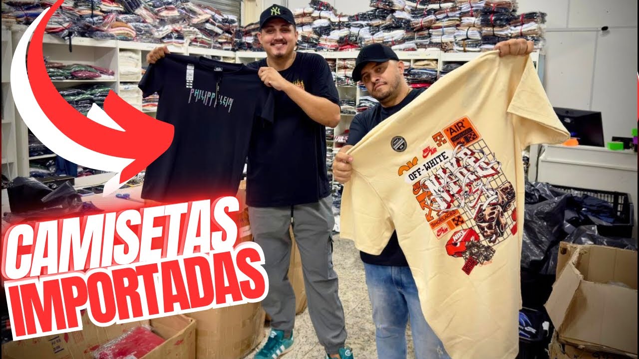 🔥👕FORNECEDOR DE CAMISETAS IMPORTADAS E CALÇAS JEANS PREMIUM COM O MENOR VALOR DO BRÁS! #brás #atcado