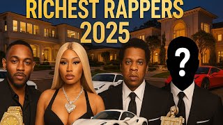 Top 10 Richest Rappers 2025 ★ Inside Kanye West, Drake, Nicki Minaj’s MultiMillion Dollar Lifestyles