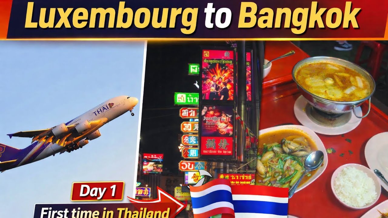 Finally,Going To Thailand🇹🇭 First Day