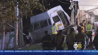 Van Slams Into Assisted Living Facility