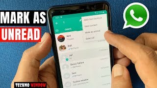 How to Mark WhatsApp Chats As Unread in Android and iPhone screenshot 1
