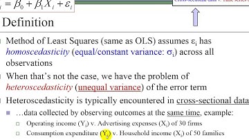 Heteroscedasticity - Introduction