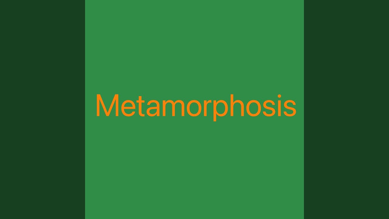 Watch Metamorphosis on YouTube Watch Metamorphosis on YouTube
