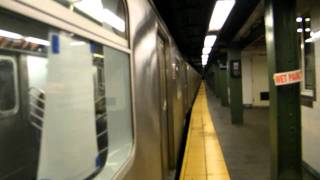 R142 (1) Train leaving 42nd st Times Square @NYCREDBIRD
