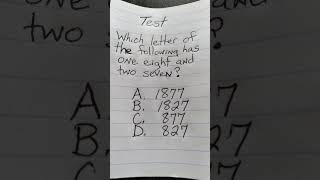 Comment your answer and share this video. #test #quiz #exam #iqtest #challenge #viral #share #trend