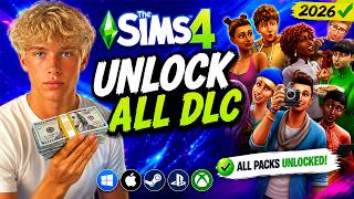 Sims 4 DLC UNLOCKER (Mac, PC, Steam, Playstation, Xbox) ✅ ALL Sims 4 Expansion DLC for FREE