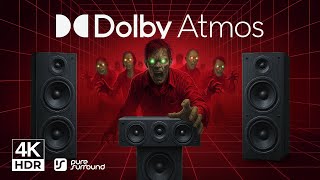 Dolby Atmos 5.1 Surround Horror Sound Test 4K HDR | Zombie Invasion