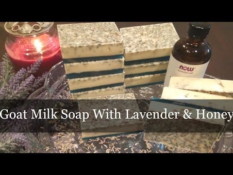 How To Make Goat Milk Soap With Lavender & Honey