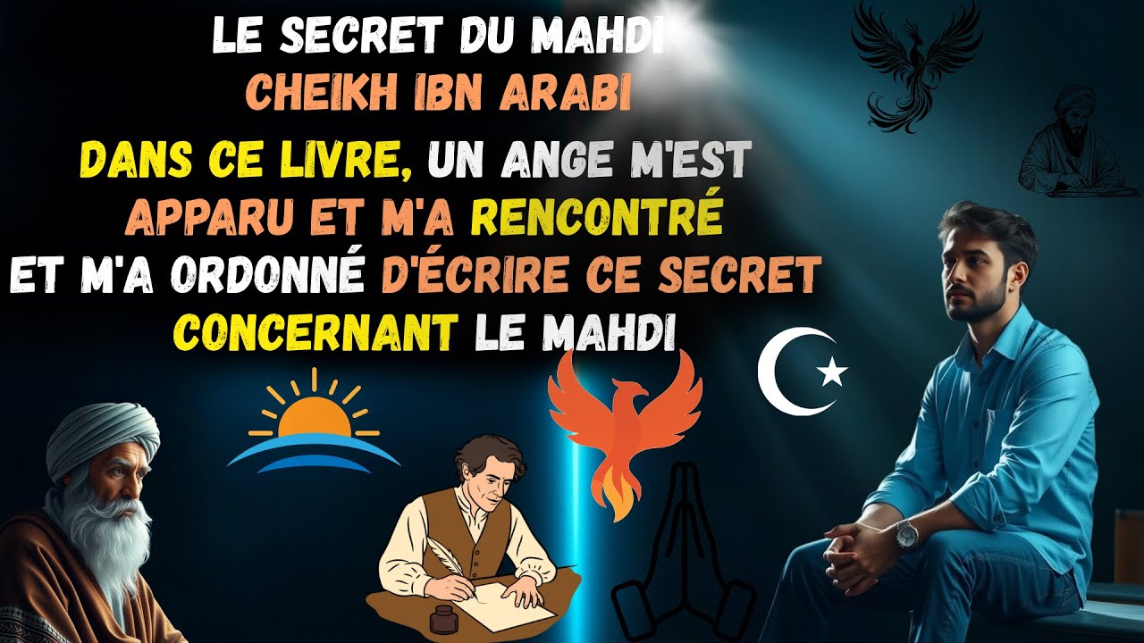Cheikh Ibn Arabi, un ange, m'est apparu et m'a rencontré en ce lieu et m'a ordonné d'écrire......