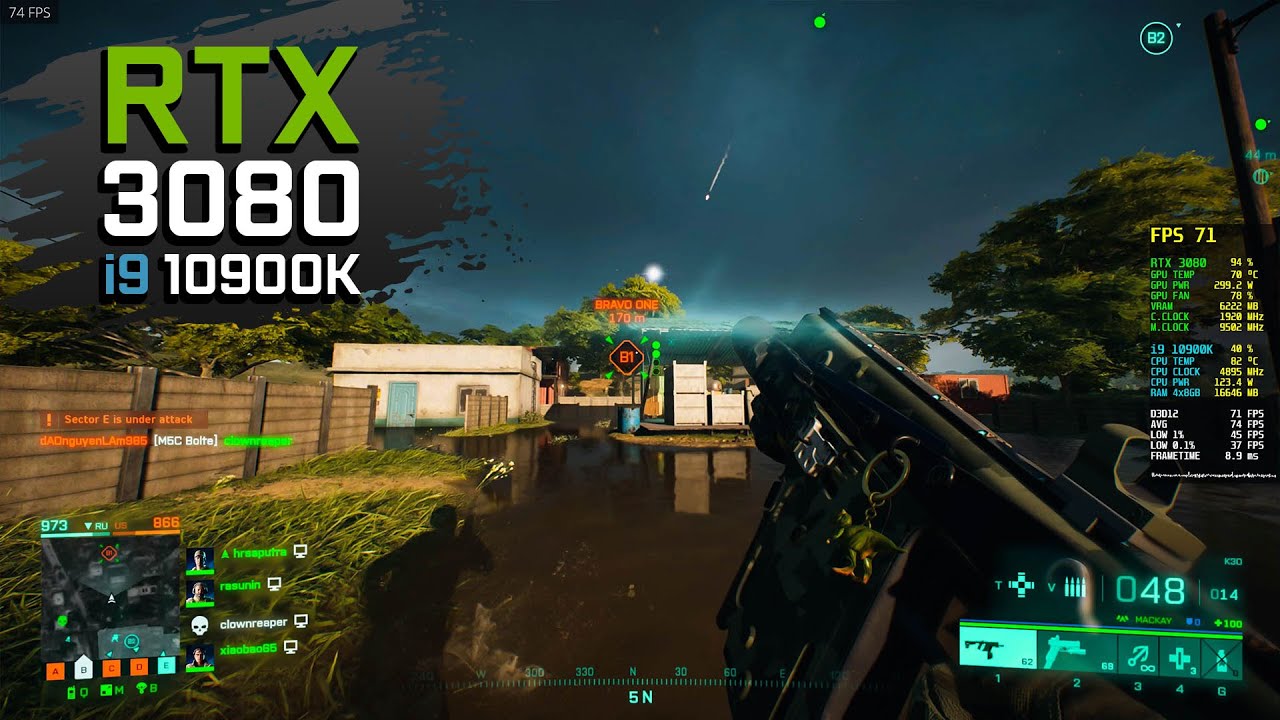 Battlefield 2042 | RTX 3080 1440p Ultra Graphics Settings - YouTube