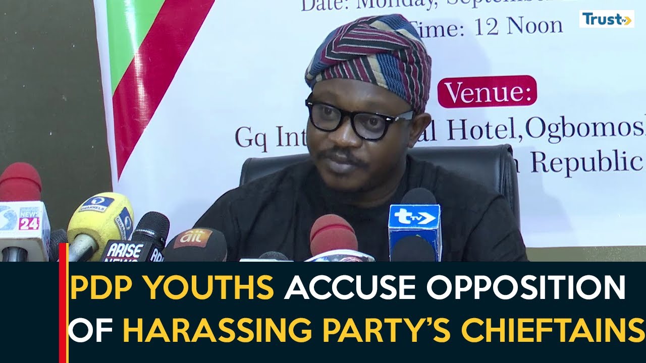 PDP Youths Accuse Opposition Of Harassing Party’s Chieftains