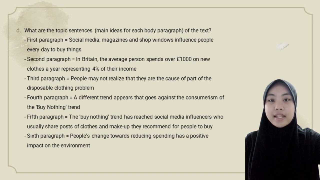 UBI20302 FTKW6 | ARTICLE REVIEW: PEOPLE SPEND MONEY BY BUYING GOODS IN LARGE QUANTITIES