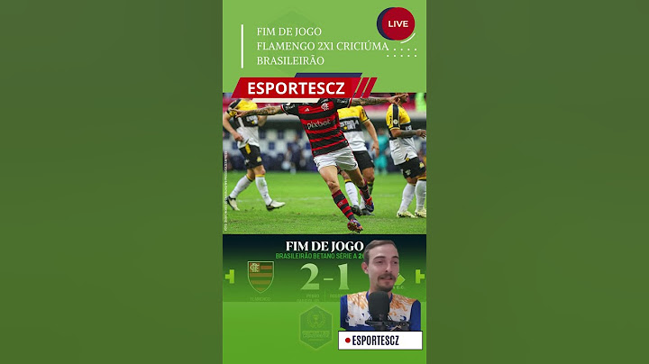 FIM DE JOGO FLAMENGO 2X1 CRICIÚMA BRASILEIRÃO #brasileirão #brasileirao