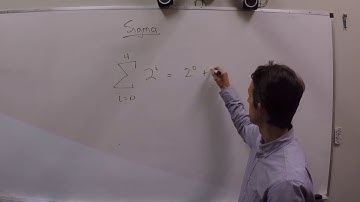 Sigma - Finding an Exponential Partial Sum - Example 2