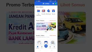 Aplikasi  Lampung Online (Mobile Banking Bank Lampung) Bagus dan Mudah digunakan‼️ screenshot 5