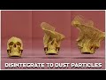 Disintegrate 3d objects to dust particles under 2 mins  blender tutorial